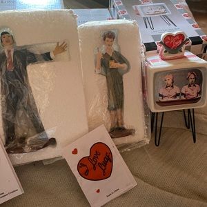 3 items I Love Lucy collectibles figurines